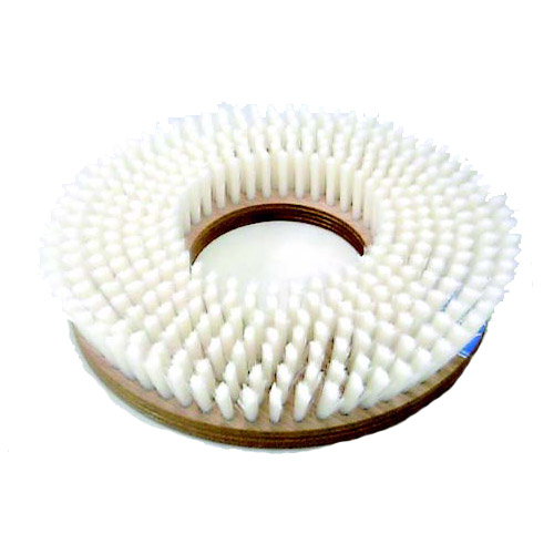 ポリッシャーブラシ・白ネオ （木台） - タケヤ刷子工業